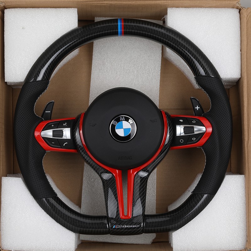 Roda Stereng Karbon untuk BMW F10 F20 F30 F32 F80 F90 E70 E87 E90 E92