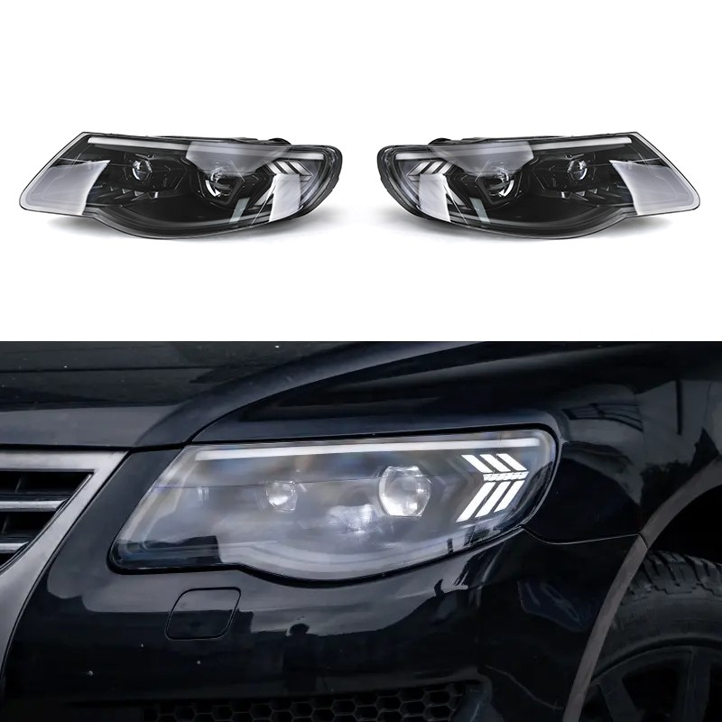 Facelift Naik Taraf Lampu LED Penuh untuk VW Touareg 2007-2010